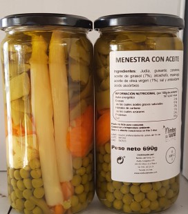 Menestra de Verduras en Aceite de Oliva - Pack 6 uds