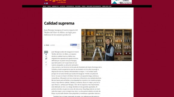 Diario La Rioja visita nuestras nuevas instalaciones